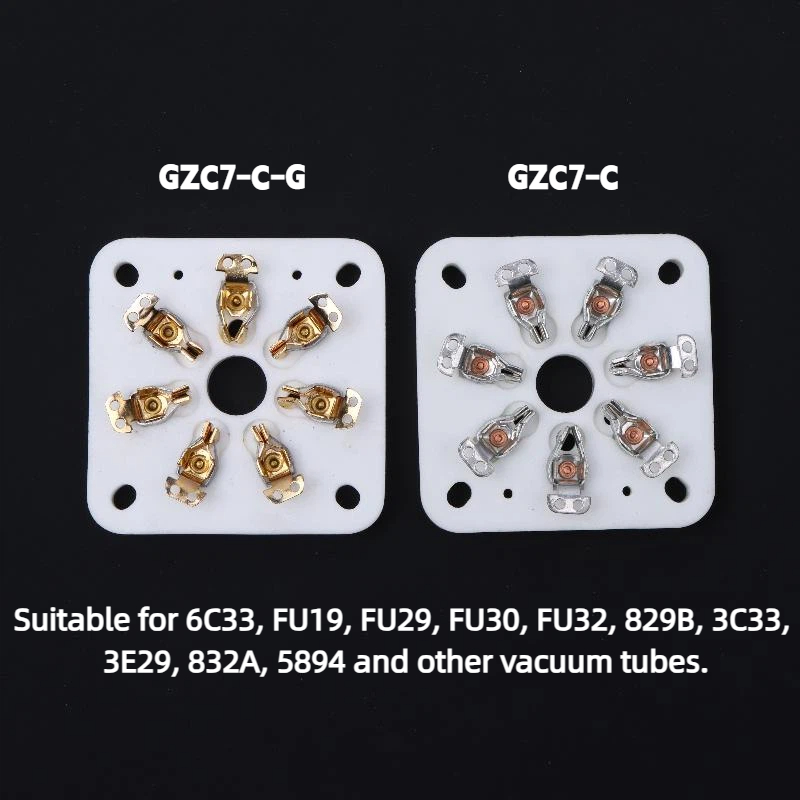 Tube Amplifier Part - 7Pin Keramische Vacuümbuis Socket voor FU19