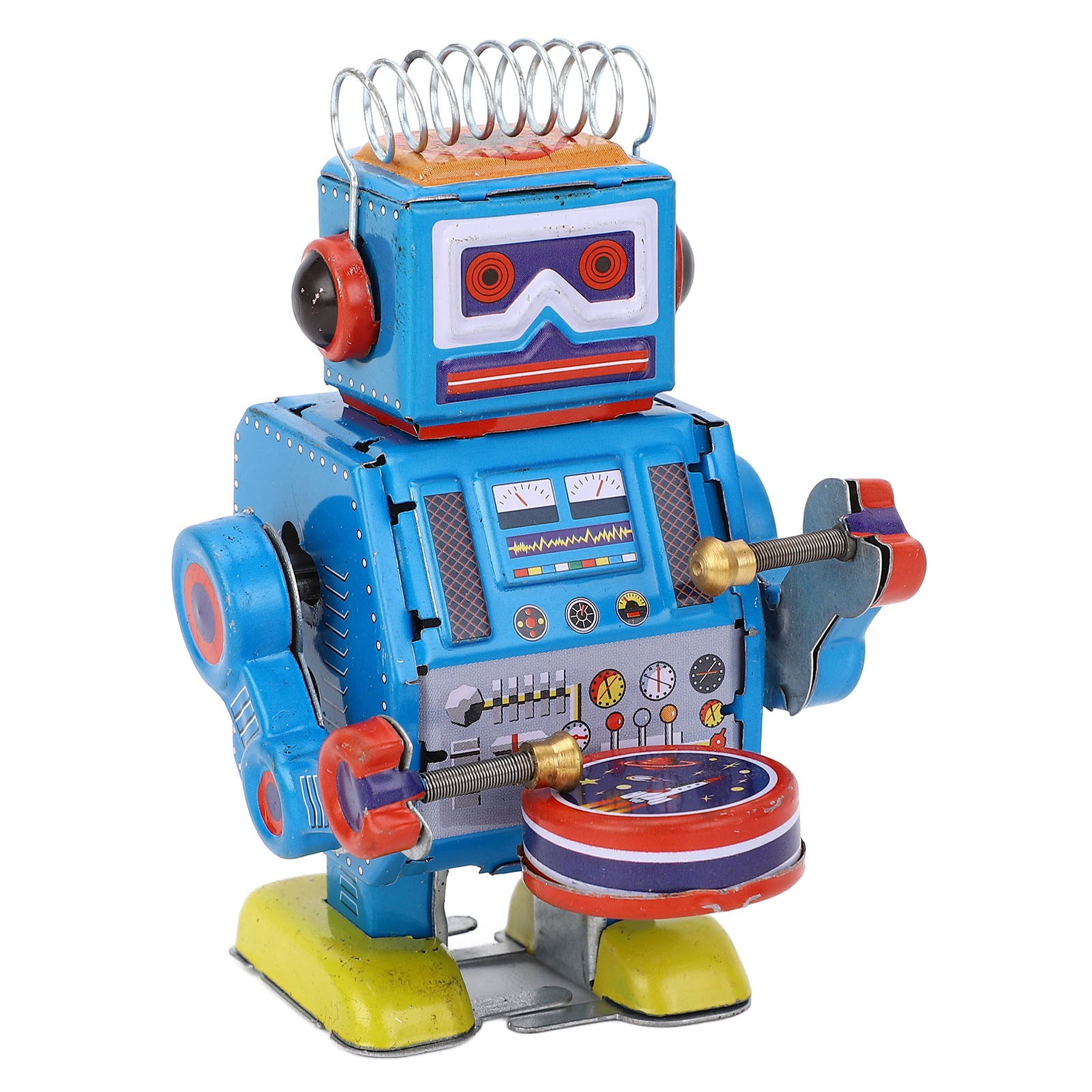 Vintage Collectible Tins - Robot Clockwork Creatieve handgemaakte trommelpot van
