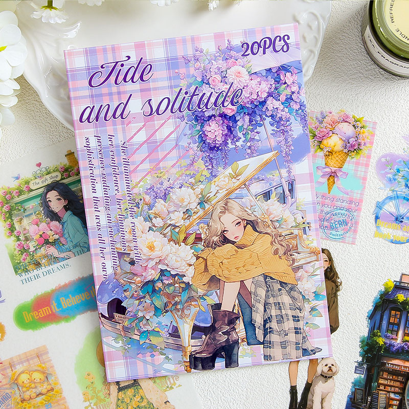 20 stks/boek PET Stickers boek - Vintage Collectible Books recensie en prijs