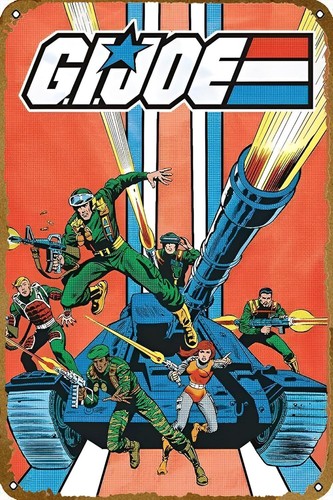 Gi Joe – Tank Poster Vintage R - Vintage Collectible Tins recensie en prijs