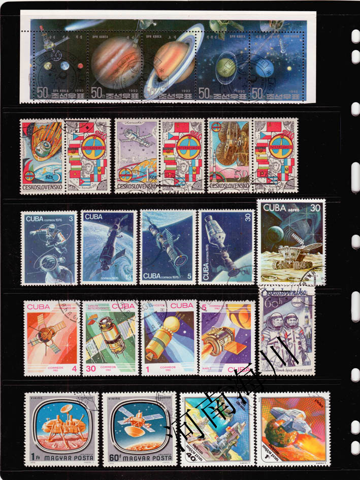 100 verschillende ruimtezegels - Collectible Vintage Postage Stamps recensie en prijs