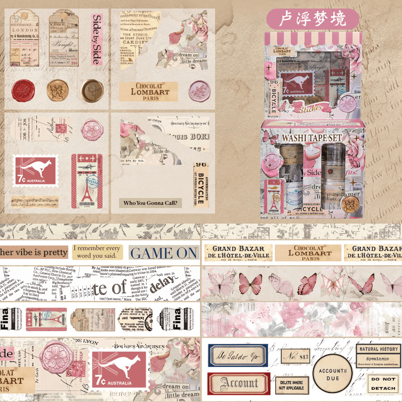 Vintage vlinderstempel Washi T - Vintage Collectible Stamps recensie en prijs