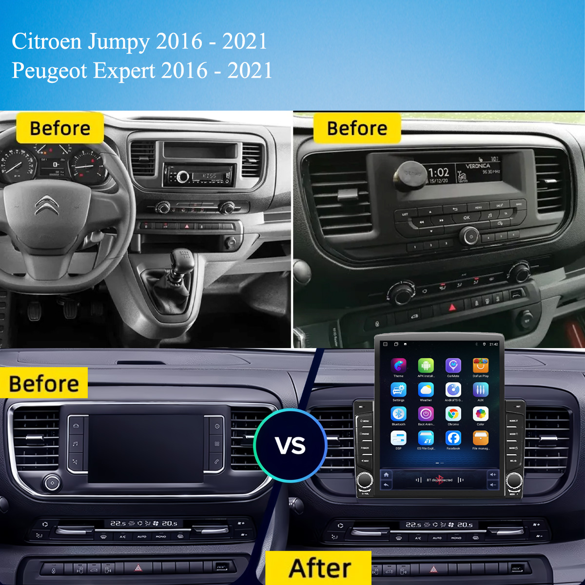 8Core 8 + 128G Carplay Auto Ra - Cassette Tape Head recensie en prijs