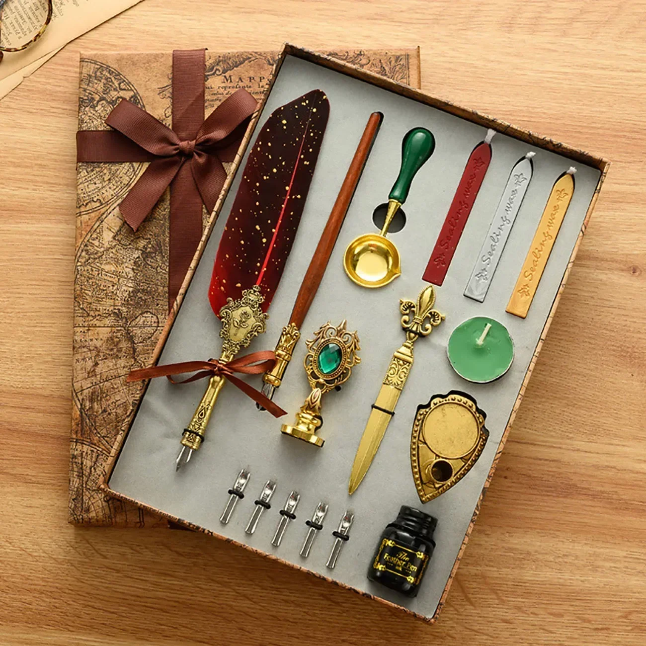 Klassieke Kalligrafie Veer Pen - Vintage Collectible Stamps recensie en prijs