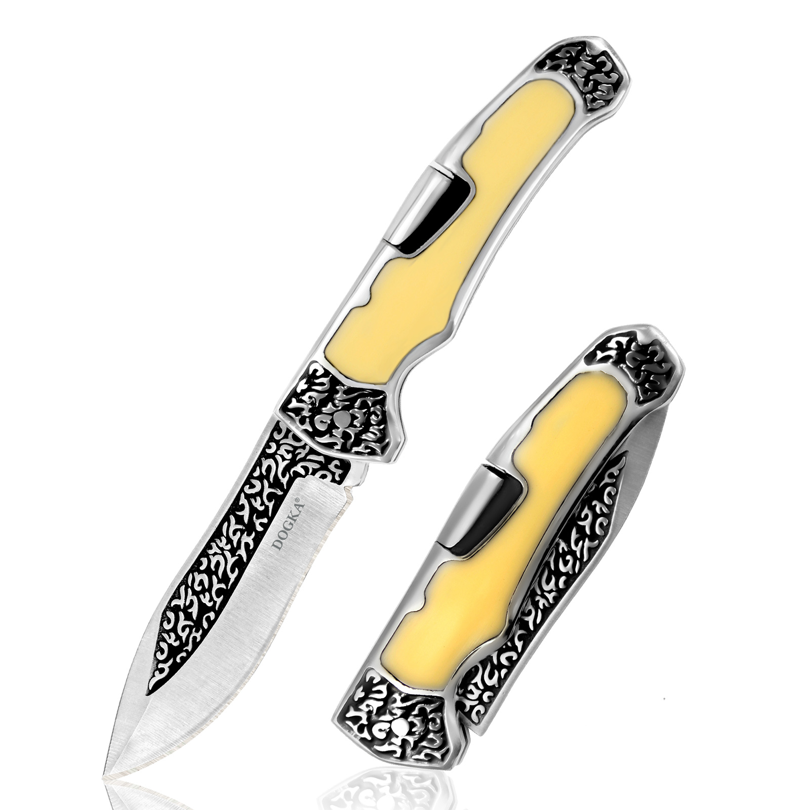 Vintage gegraveerd opvouwbaar  - Vintage Collectible Knives recensie en prijs
