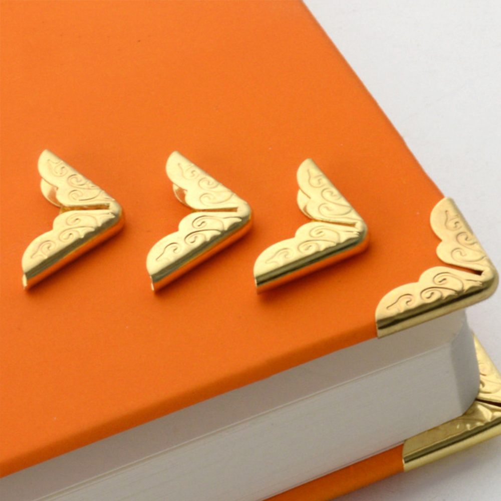 50 stuks metalen boekhoekbesch - Vintage Collectible Books recensie en prijs