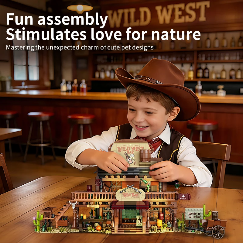 1902PCS Vintage Western Bar Bo - Vintage Toys Collector recensie en prijs