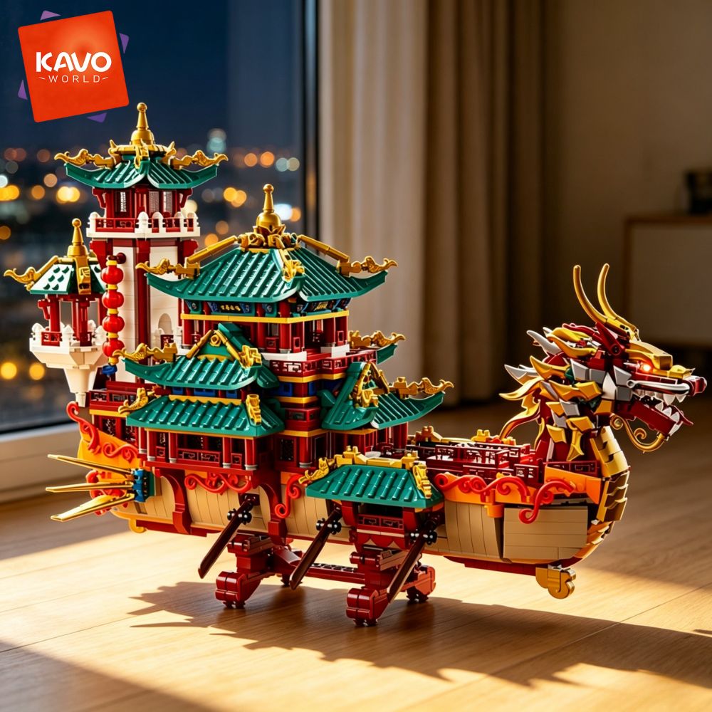 KAVOWORLD 2453-delige Drakenbo - Vintage Toys Collector recensie en prijs
