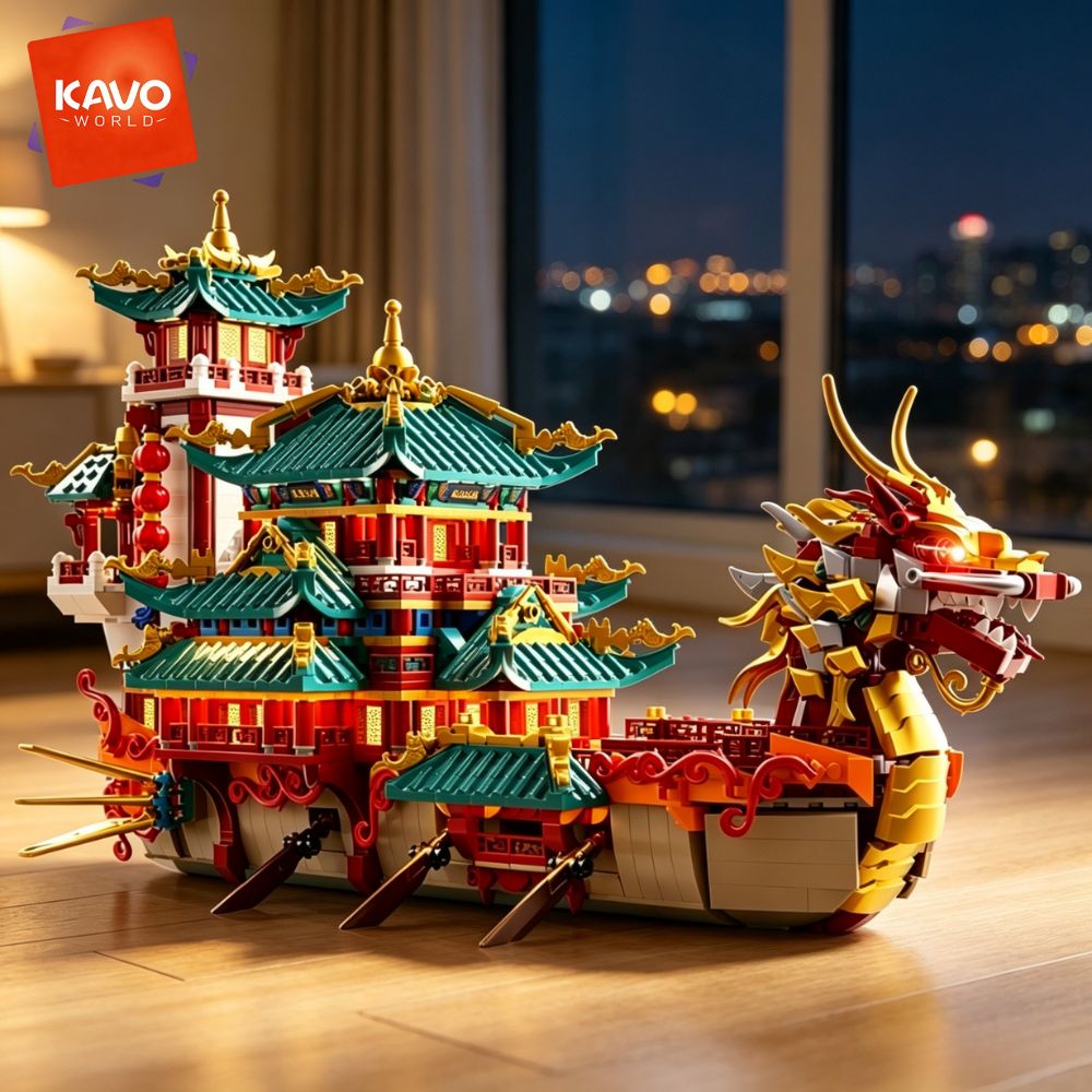 KAVOWORLD 2453-delige Drakenbo - Vintage Toys Collector recensie en prijs