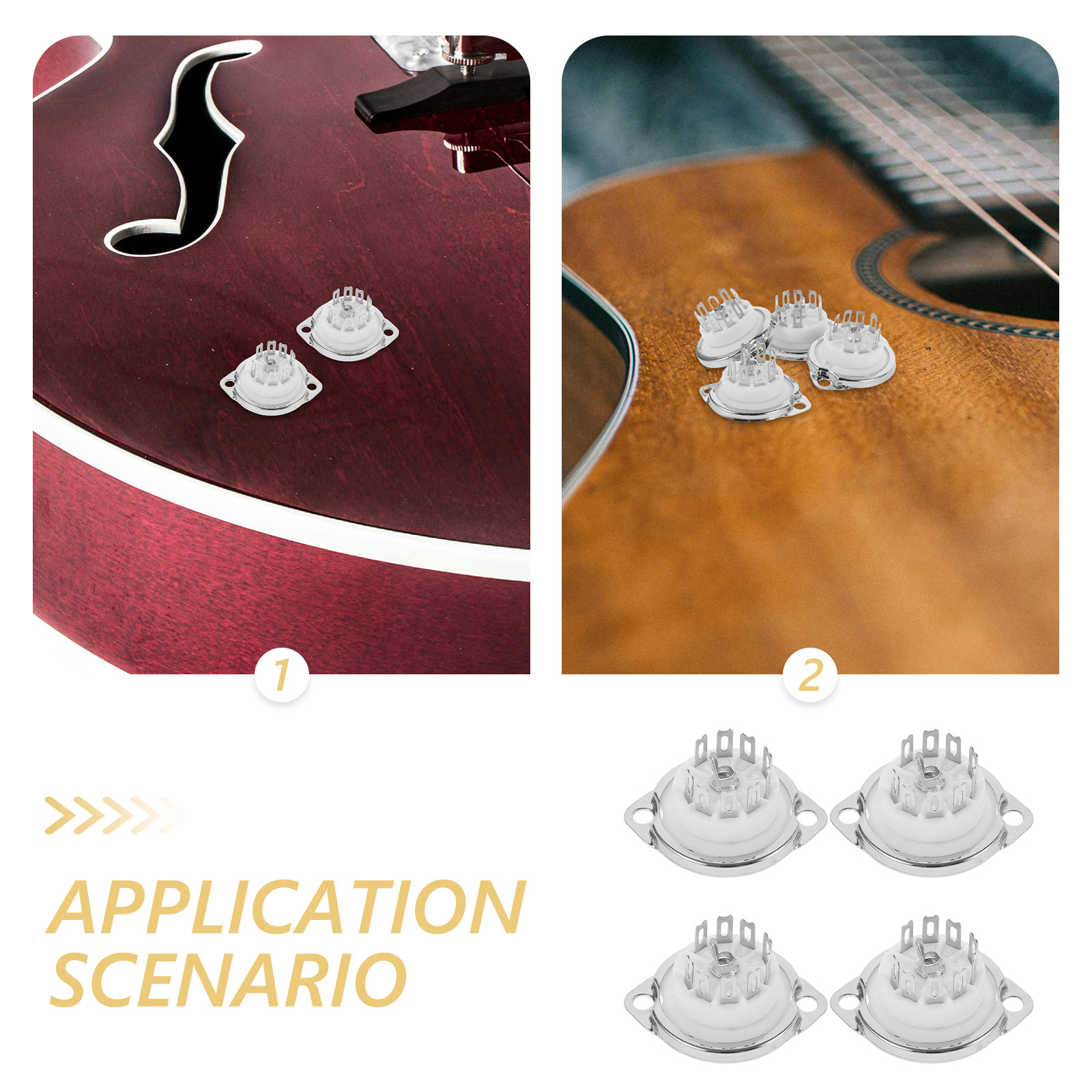 4 stuks keramische 9-pins buis - Tube Amplifier Part recensie en prijs