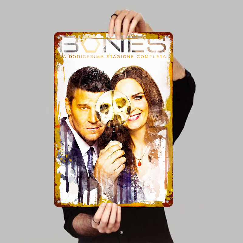 Bones Seizoen 12 Poster Metale - Vintage Collectible Tins recensie en prijs