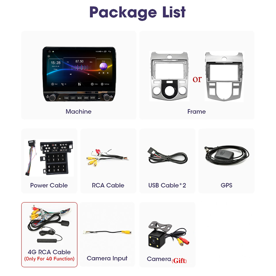 8G + 128G Android 14 Autoradio - Cassette Tape Head recensie en prijs
