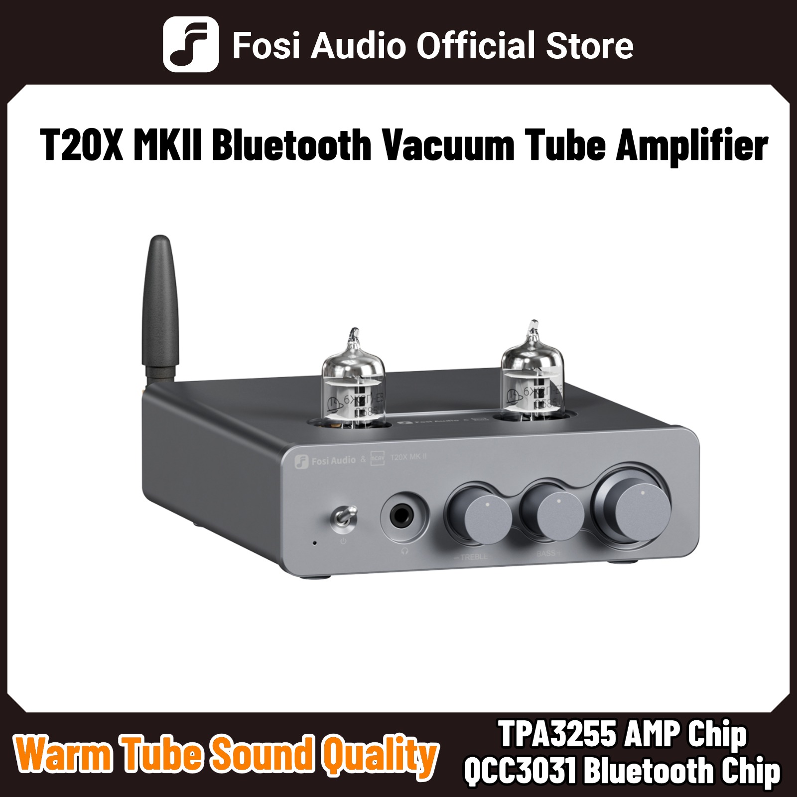 Fosi Audio T20X MKII 300W Blue - Tube Amplifier Part recensie en prijs
